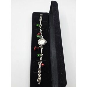 Jingle Bell CHARM Bracelet Watch CHRISTMAS HOLIDAY GIFT Watch